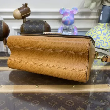 LV M22229 Louis Vuitton Twist MM Kabelka Honey Gold