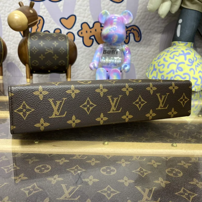 LV M82854 Louis Vuitton Pochette Voyage MM Taška Zelená