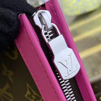 LV M82858 Louis Vuitton Pochette Voyage MM Taška Růžová