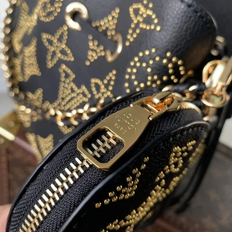 LV M23392 Louis Vuitton Bella Bucket Bag Černá