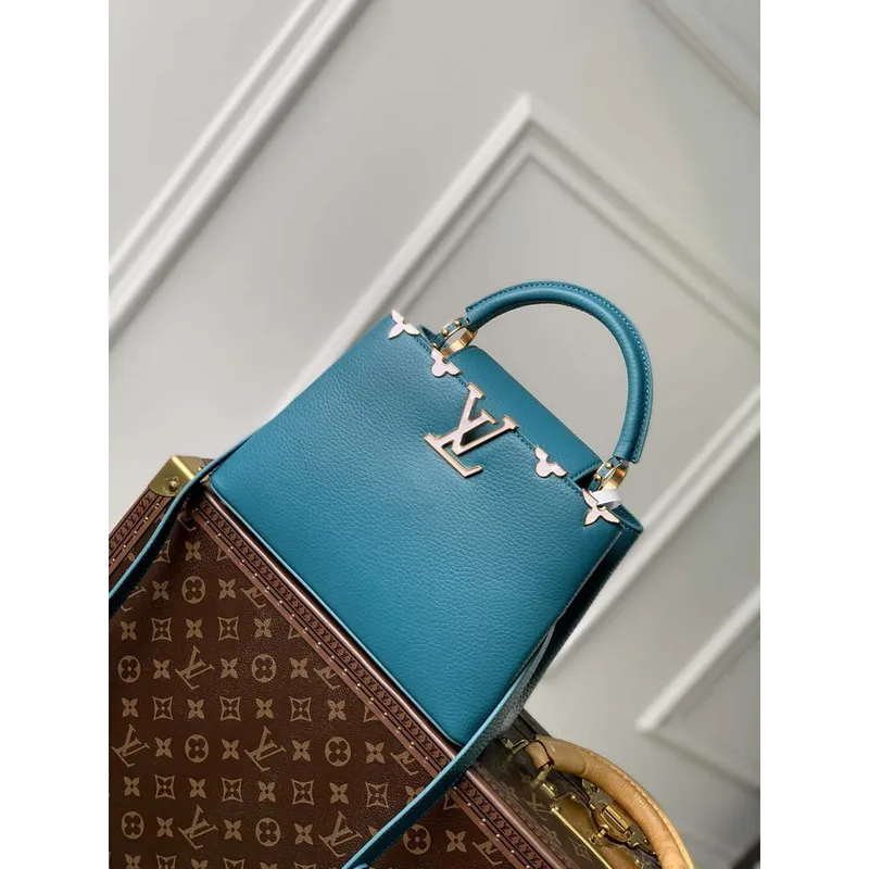 Louis Vuitton LV M23766 Capucines BB Kabelka Zelená
