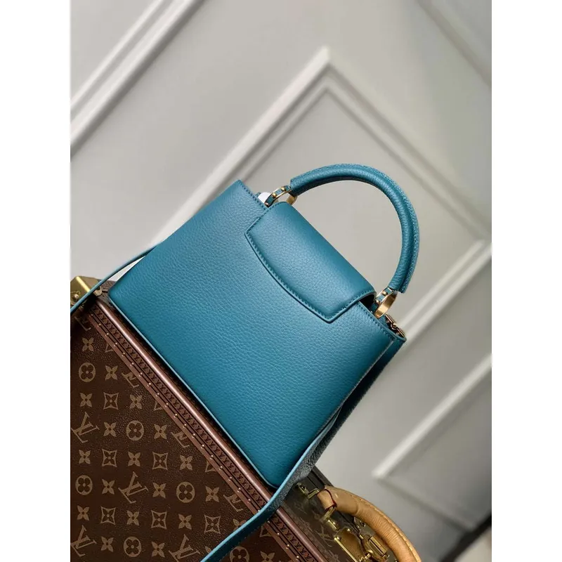 Louis Vuitton LV M23766 Capucines BB Kabelka Zelená