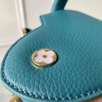 Louis Vuitton LV M23766 Capucines Mini Kabelka Zelená