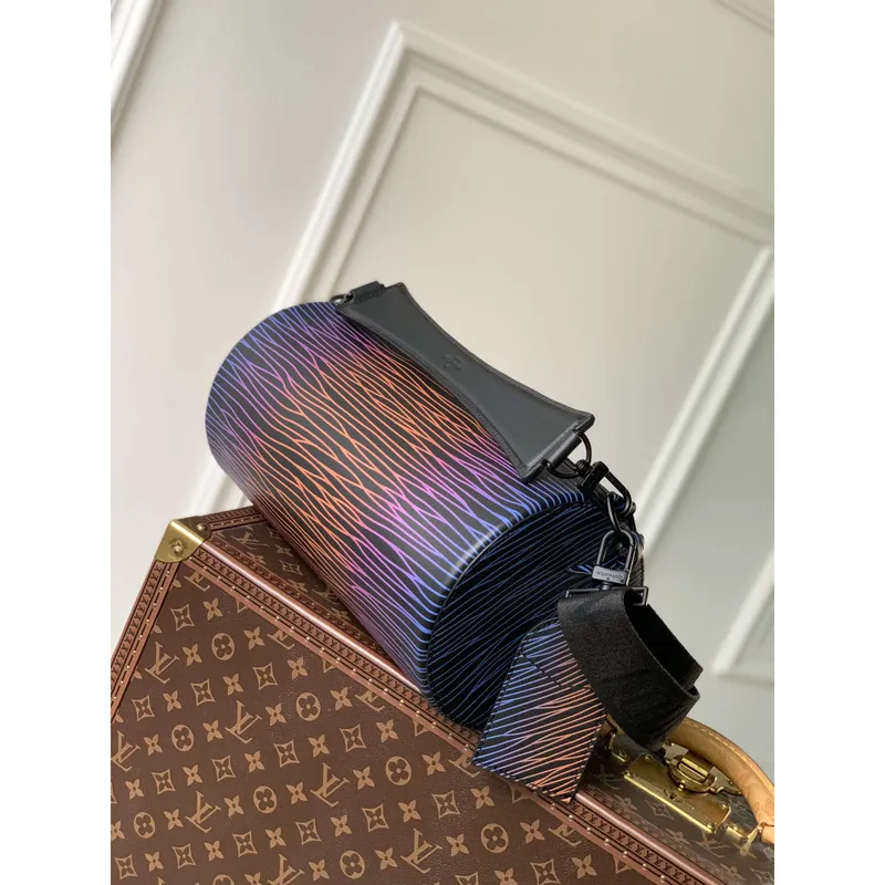 LV M23093 Louis Vuitton Soft Polochon Epi XL Kožená Taška Gradient Electric Sun Multicolor