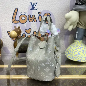 LV M23758 Louis Vuitton Blossom PM Tote Bag Šedá