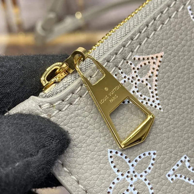 LV M23758 Louis Vuitton Blossom PM Tote Bag Šedá