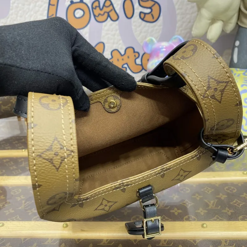 LV M46816 Louis Vuitton Atlantis BB Kabelka Žlutá