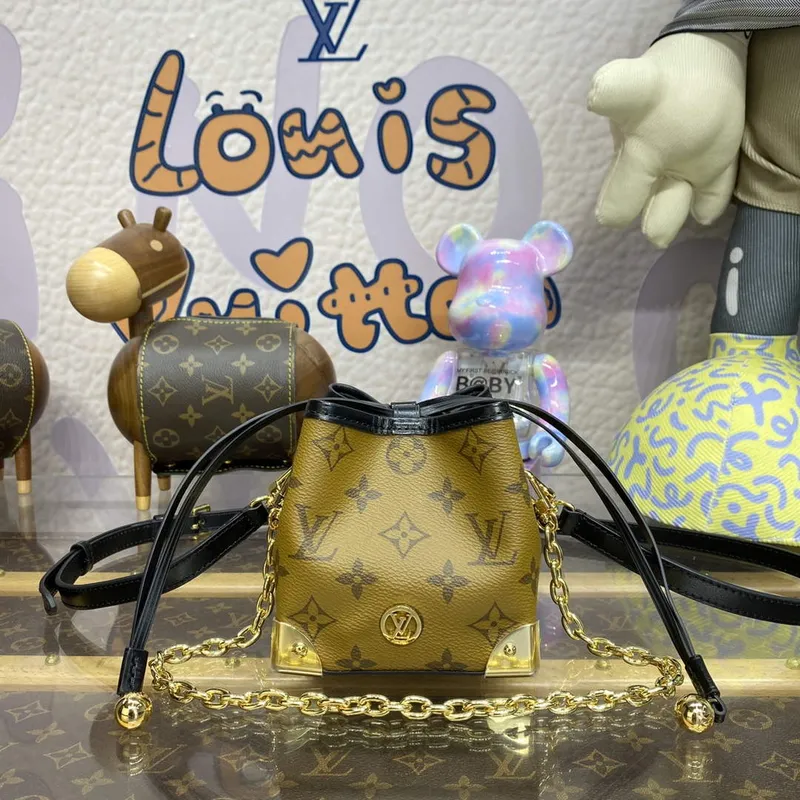 LV M82885 Louis Vuitton Noe Kabelka Žlutá