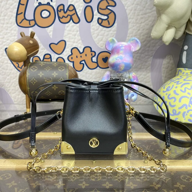LV M82886 Louis Vuitton Noe Kabelka Černá