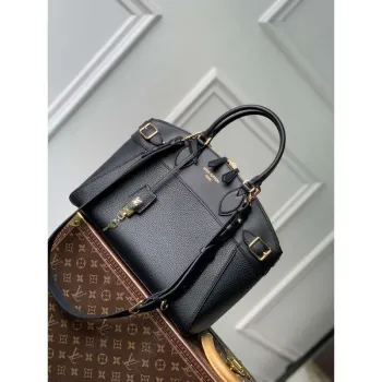 LV M22914 Louis Vuitton Lock It MM Taška Černá