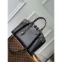LV M22914 Louis Vuitton Lock It MM Taška Černá