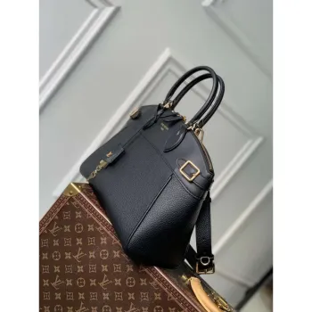 LV M22914 Louis Vuitton Lock It MM Taška Černá