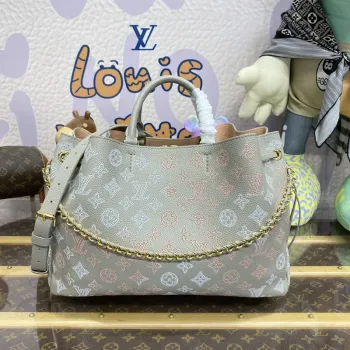 LV M23395 Louis Vuitton Bella Tote Bag Šedá