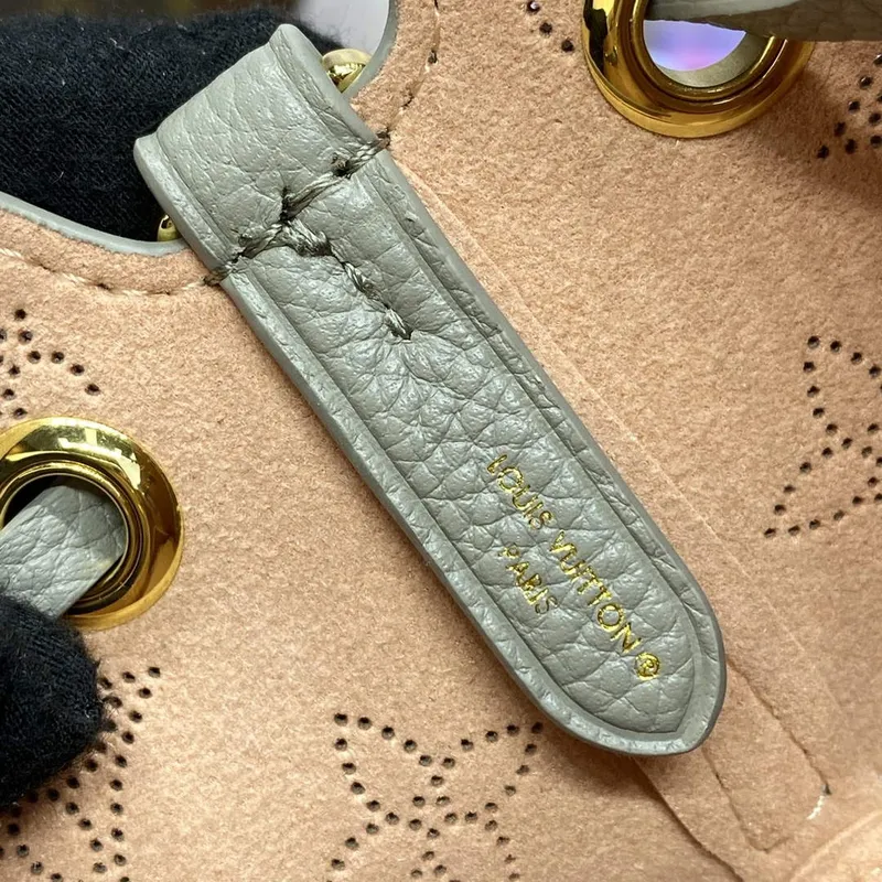 LV M82731 Louis Vuitton Pico Bella Mucket Bag Šedá