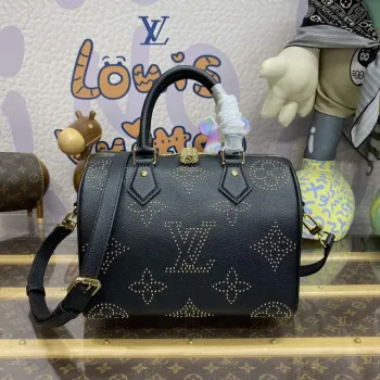 LV M46736 Louis Vuitton Speedy Bandoulière 25 Kabelka Černá