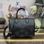 LV M46736 Louis Vuitton Speedy Bandoulière 25 Kabelka Černá