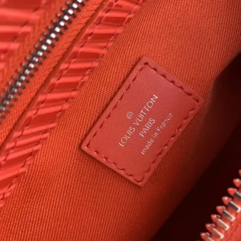 LV M23721 Louis Vuitton Keepall Bandoulière 50 Taška Vermilion Červená