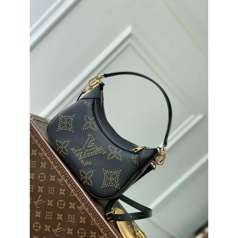 LV M46735 Louis Vuitton Bagatelle Kabelka Černá