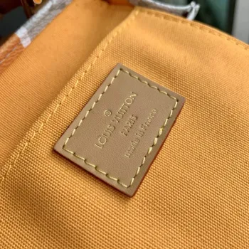 LV M23615 Louis Vuitton Petit Sac Plat Taška Béžová/Ocher