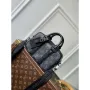 LV M82770 Louis Vuitton Nano Porte Documents Voyage Taška Černá