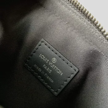 LV M82770 Louis Vuitton Nano Porte Documents Voyage Taška Černá