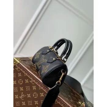 LV M46745 Louis Vuitton Nano Speedy Taška Černá