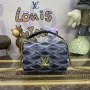 LV M23569 Louis Vuitton GO 14 MM Kabelka Černá/Růžová
