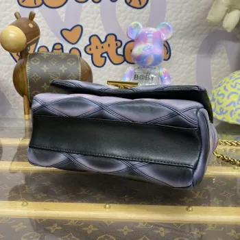 LV M23569 Louis Vuitton GO 14 MM Kabelka Černá/Růžová