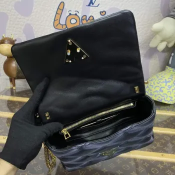 LV M23569 Louis Vuitton GO 14 MM Kabelka Černá/Růžová