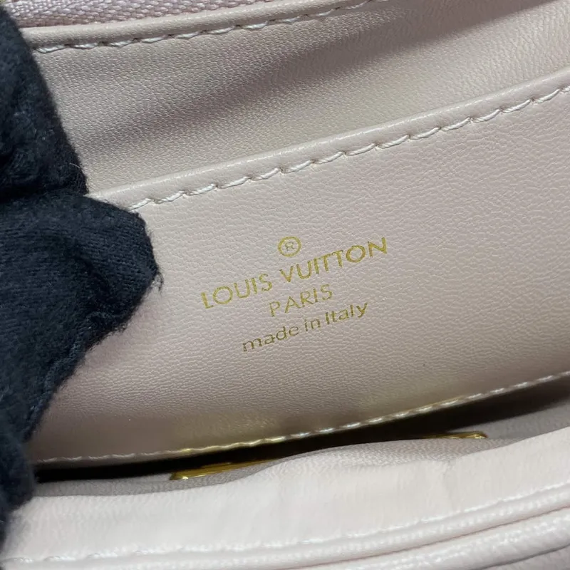 LV M23568 Louis Vuitton GO 14 MM Taška Béžová/Růžová