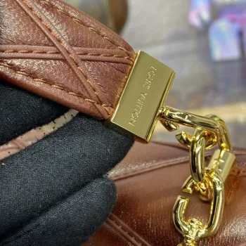 LV M23601 Louis Vuitton GO 14 MM Taška Uzená Tan