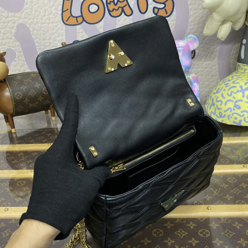LV M22891 Louis Vuitton GO 14 MM Taška Černá