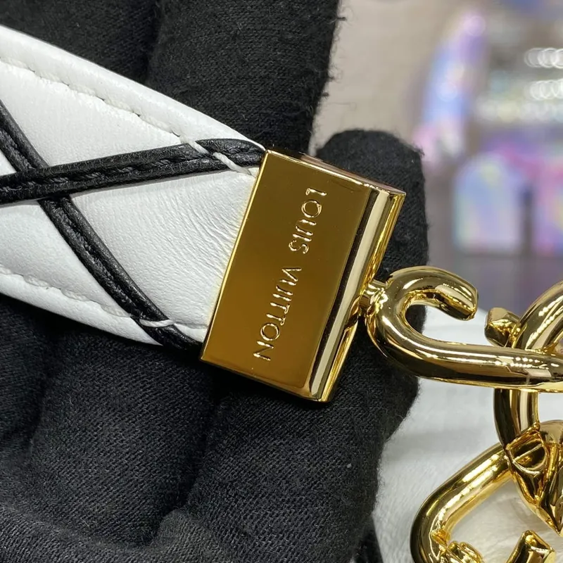 LV M22890 Louis Vuitton GO 14 MM Taška Bílá/Černá