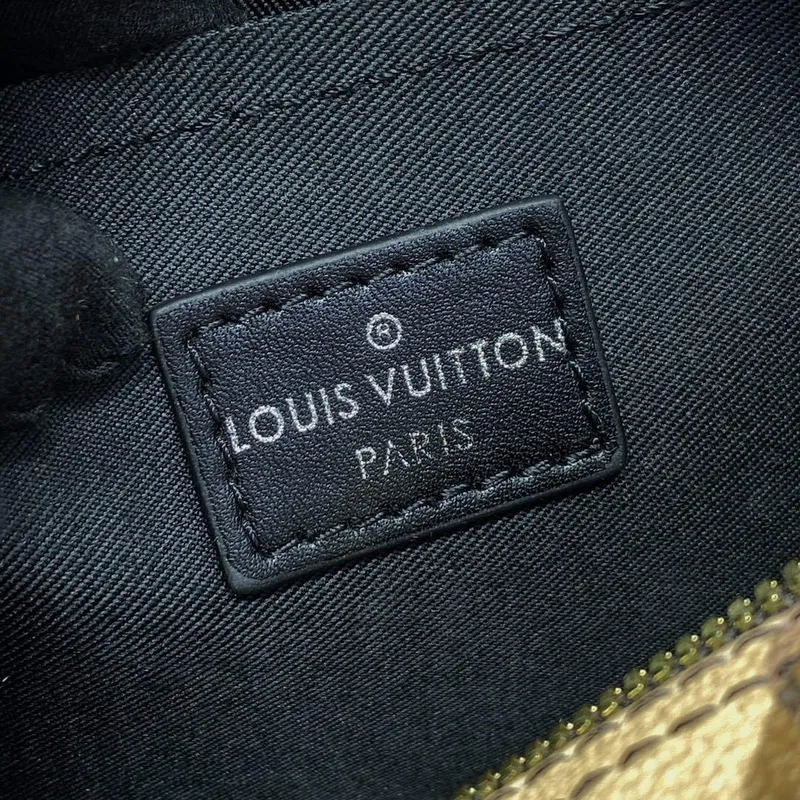 LV M46678 Louis Vuitton Keepall Bandoulière 25 Taška Hnědá
