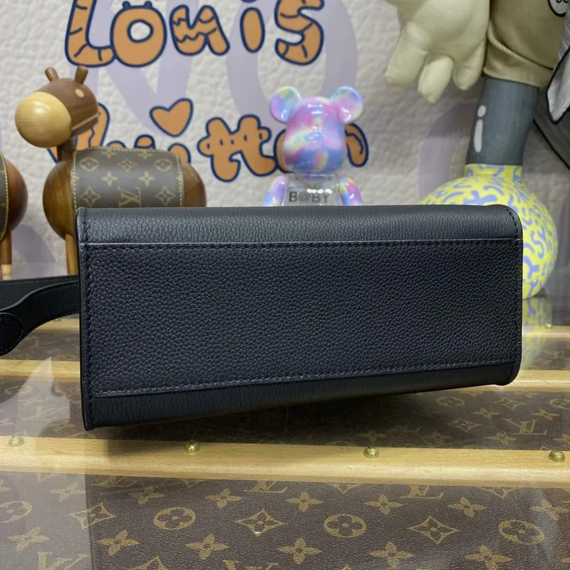 LV M22311 Louis Vuitton Lock & Go Kabelka Černá