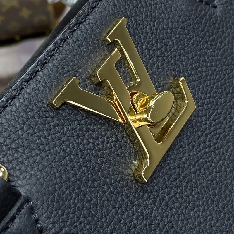 LV M22311 Louis Vuitton Lock & Go Kabelka Černá
