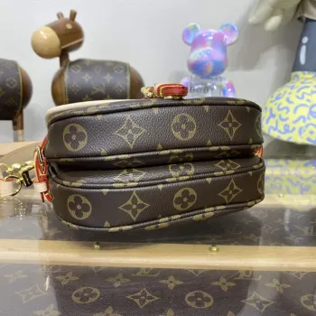 LV M46740 Louis Vuitton Saumur BB Sada taška Hnědá