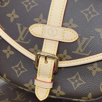 LV M46740 Louis Vuitton Saumur BB Sada taška Hnědá