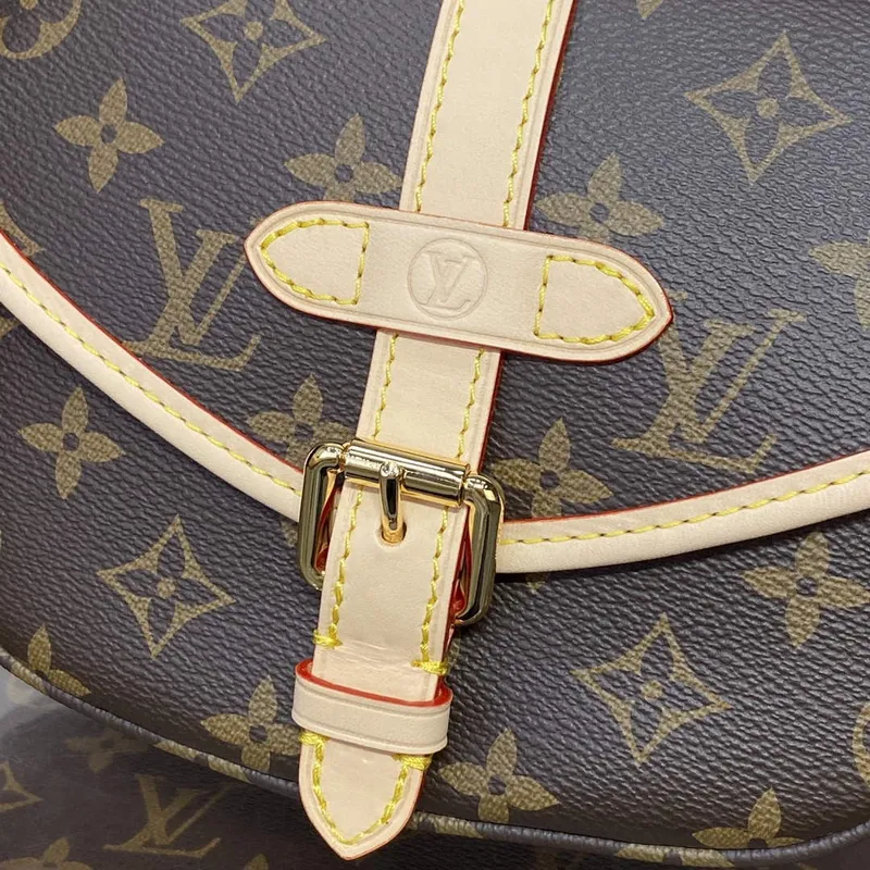 LV M46740 Louis Vuitton Saumur BB Sada taška Hnědá