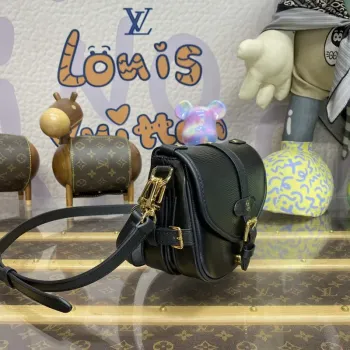 LV M23469 Louis Vuitton Saumur BB Sada taška Černá