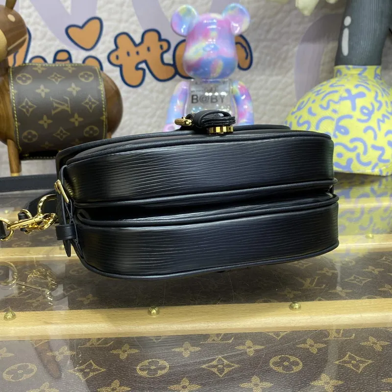 LV M23469 Louis Vuitton Saumur BB Sada taška Černá
