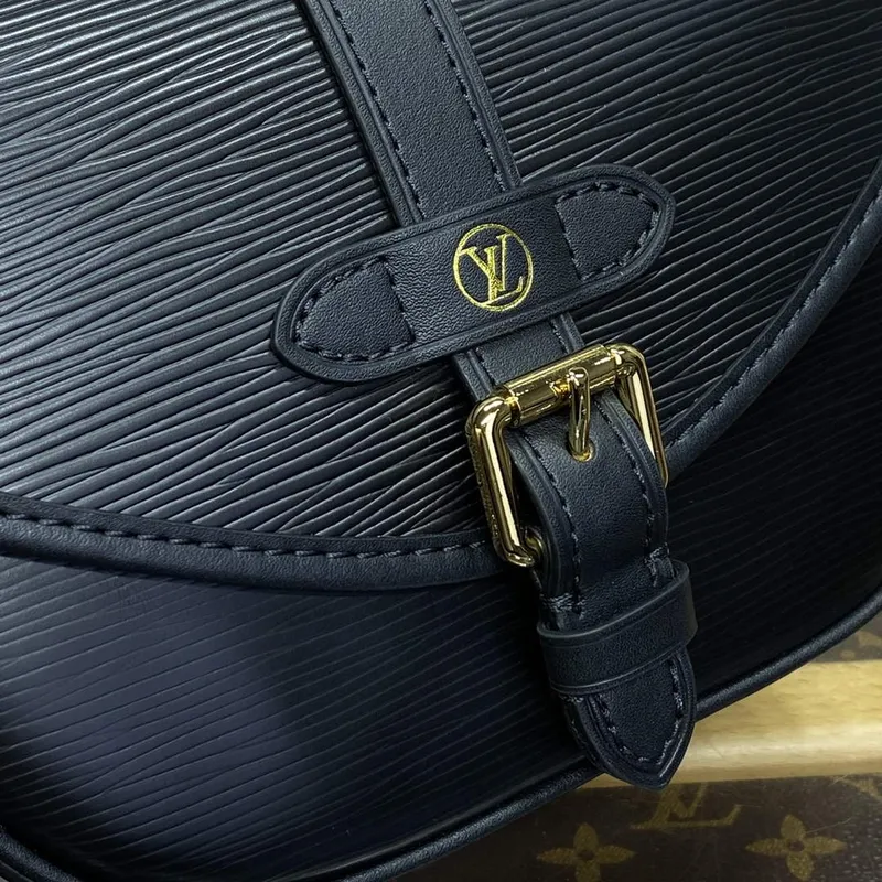 LV M23469 Louis Vuitton Saumur BB Sada taška Černá