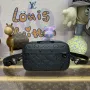 LV M82544 Louis Vuitton Nano Alpha Bag černé embosování