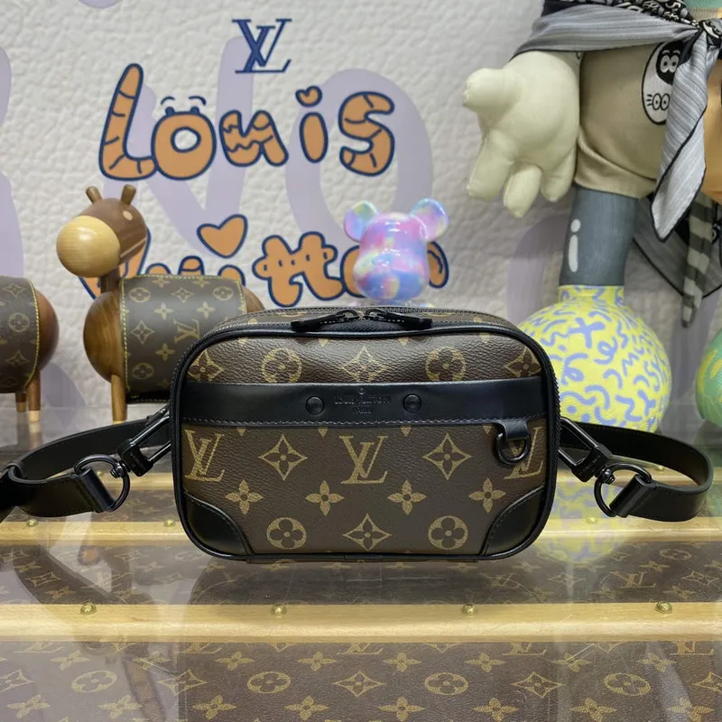 LV M82542 Louis Vuitton Nano Alpha Taška Hnědá