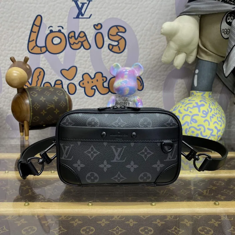 LV M82542 Louis Vuitton Nano Alpha Bag Černá