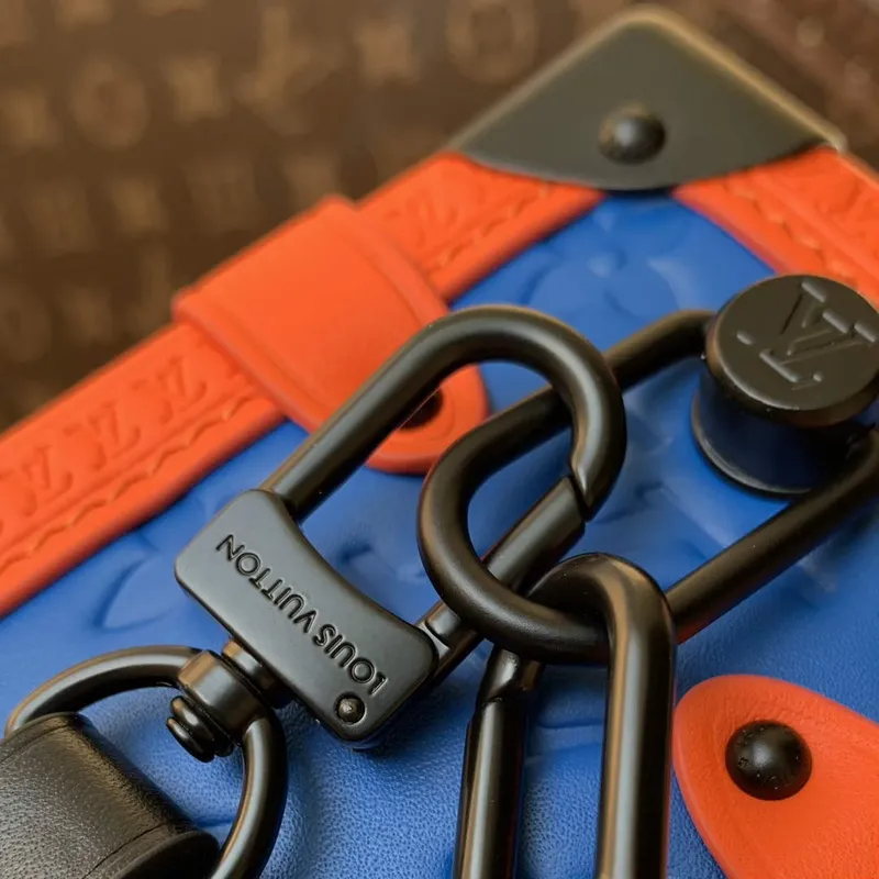 LV M21709 Louis Vuitton Boční Kufr PM Taška Modrá