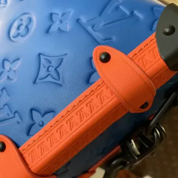 LV M21709 Louis Vuitton Boční Kufr PM Taška Modrá