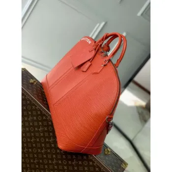 LV M23717 Louis Vuitton Alma Travel GM Taška Vermillon Červená
