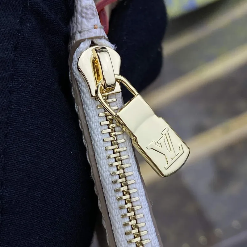 LV M23501 Louis Vuitton Neverfull MM Tote Bag Béžová/Okrová