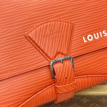 LV M23097 Louis Vuitton Montsouris Messenger Bag Oranžová